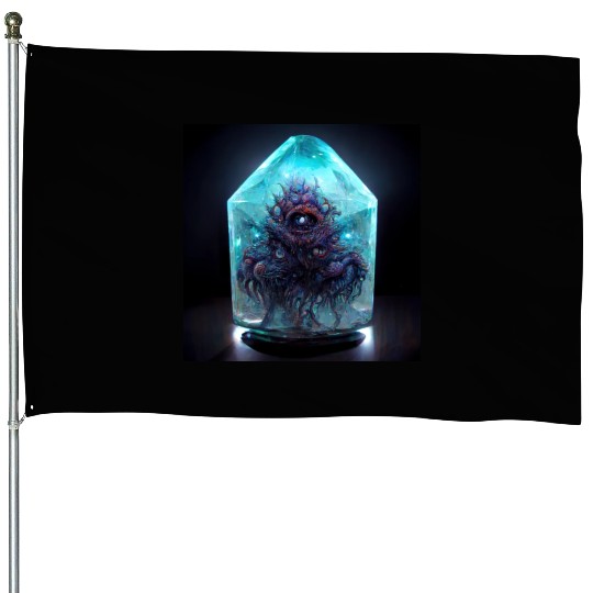 Lovecraft Cthulhu Art Variant House Flags