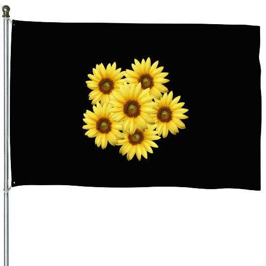 Sunflower Sheet Stickers House Flags