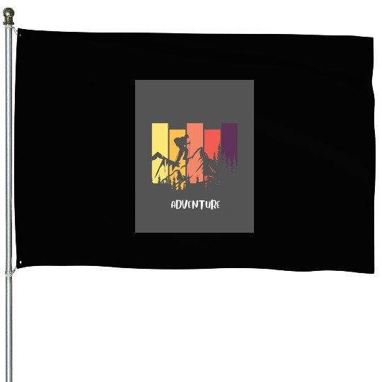 grey colour House Flags