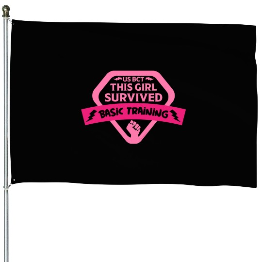 US BCT Graduation Gifts - Boot Camp Gifts For Her House Flags