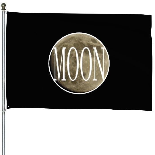 Inset - Natural Moon House Flags