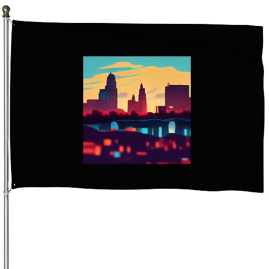 Kansas City comics House Flags
