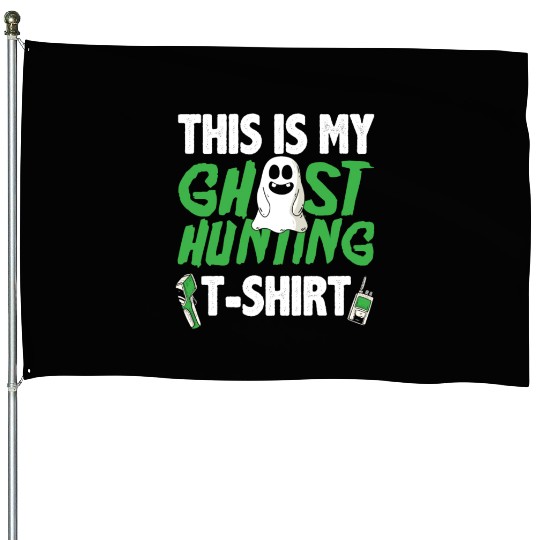 Ghost Hunting House Flags