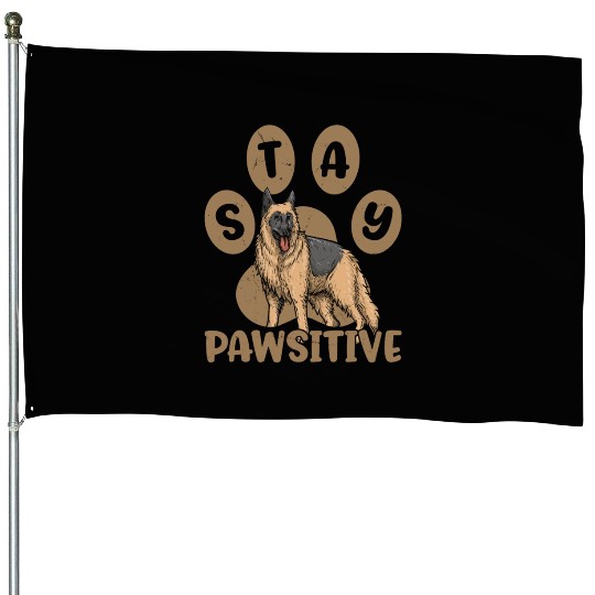 Pet Owner German Shepherd Dog Lovers Lifestyles House Flags