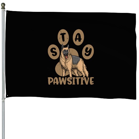 Pet Owner German Shepherd Dog Lovers Lifestyles House Flags