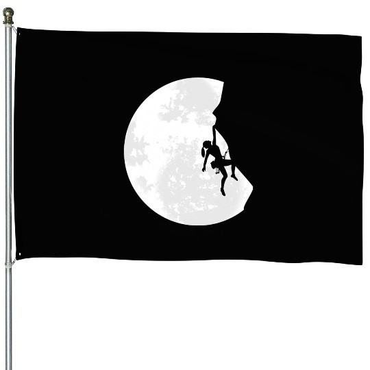 Hiking Mountains Alps House Flags