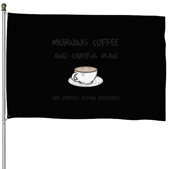 coffee meme House Flags