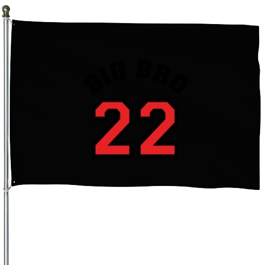 Big Bro 2022 Big Brother Baby Pregnancy Birth Boy House Flags