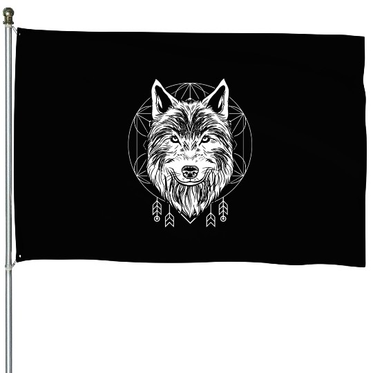 Wolf House Flags