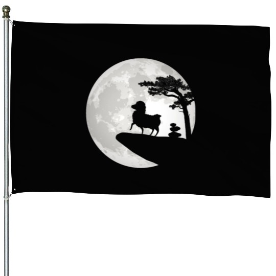 Cute Lamb Saying - Farmer & Sheep House Flags