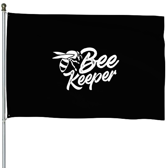 Beekeeper Hobby Honeybee Beekeeping Bee House Flags