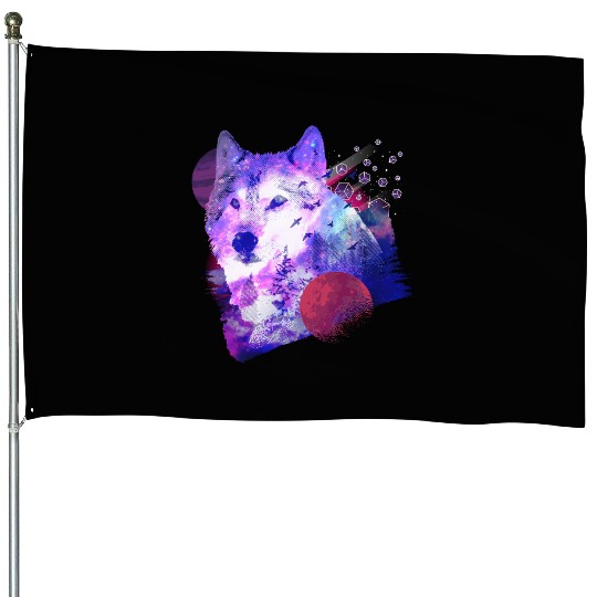 Wolf House Flags