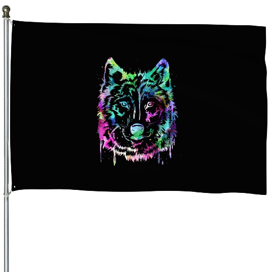 Wolf House Flags