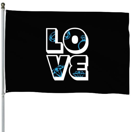 Jewelry Love Diamond Stone Jewellery Gemstone House Flags