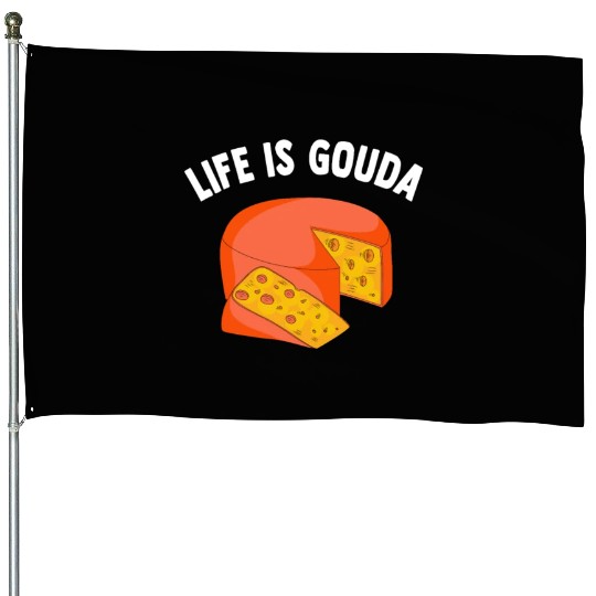 Gouda Cheese Slices charcuterie cheese board House Flags