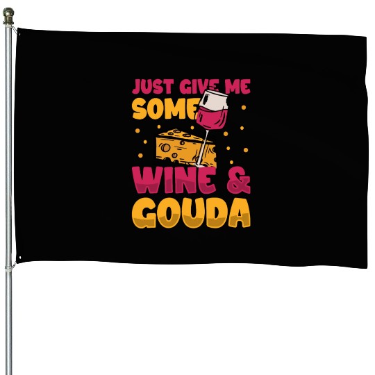 Gouda Cheese Slices charcuterie cheese board House Flags