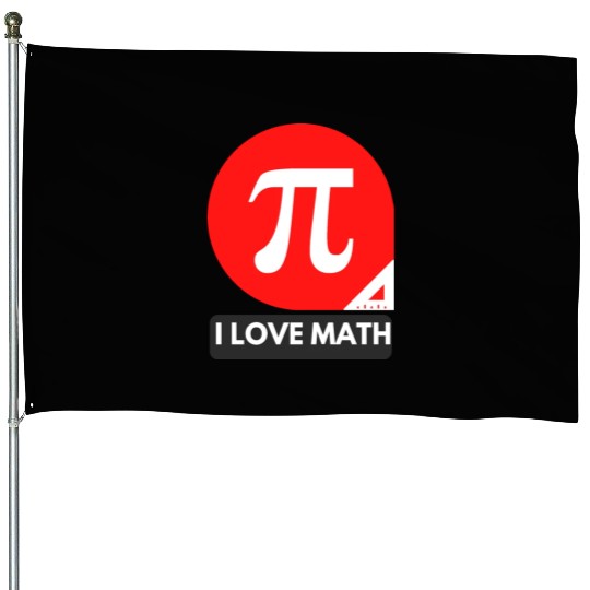 I love Math House Flags