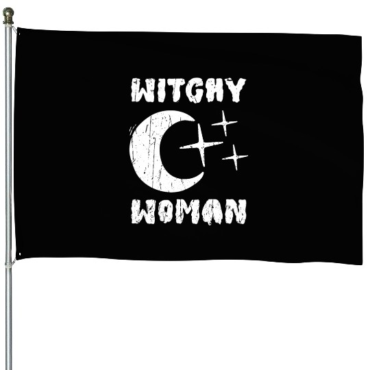 Witchy Woman - witchy House Flags