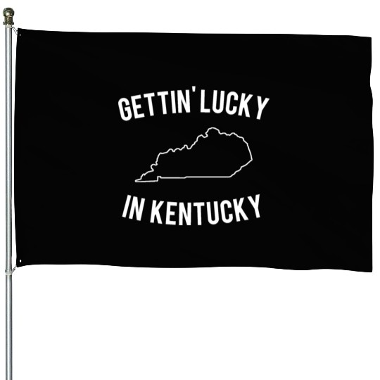Getting Lucky In Kentucky House Flags