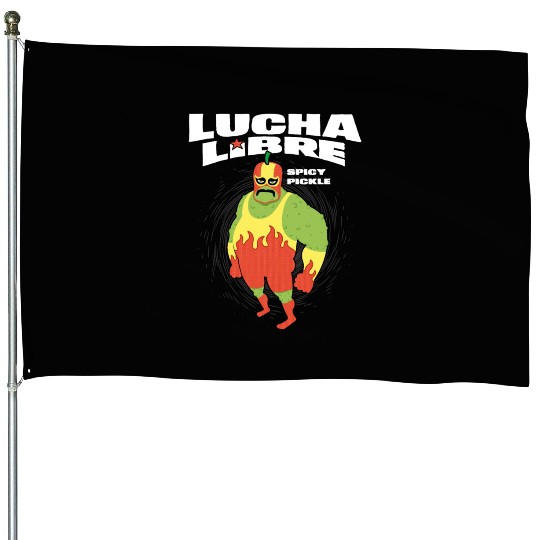 Spicy Pickle House Flags