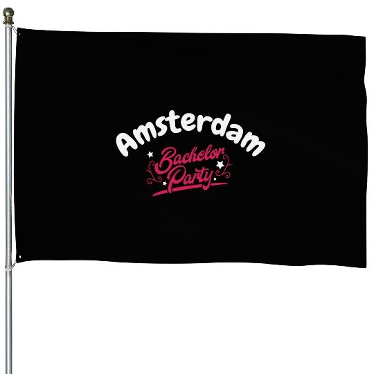 Bachelor Party House Flags Amsterdam Pre Wedding
