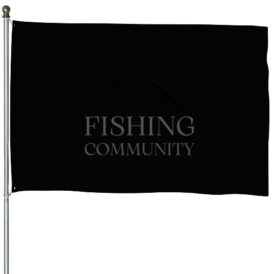 Fishing Community House Flags