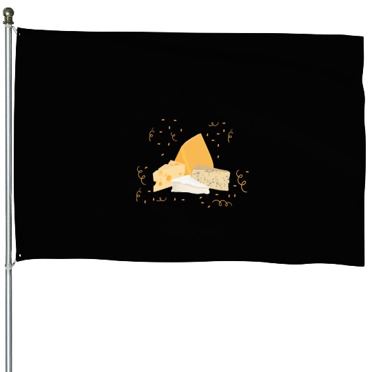Super Cheesy Birthday Party Natal Day Cheese House Flags