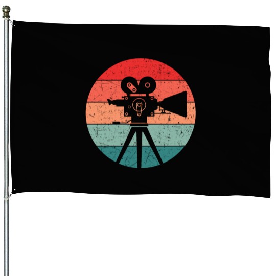 Film Maker Hollywood Movie Director cool House Flags