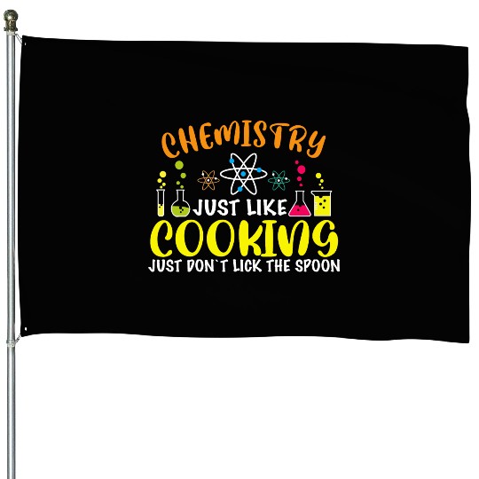 Chemistry Cooking House Flags