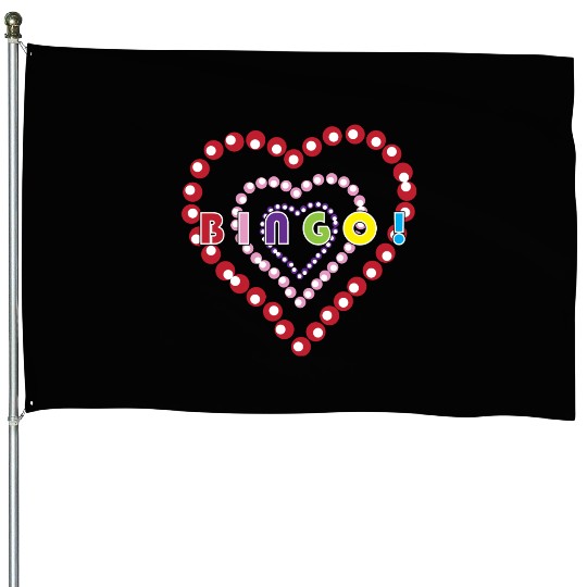 Bingo Caller Gambling Casino Bingo Lover House Flags