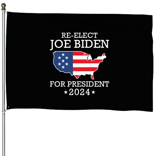 Re-Elect Joe Biden For President 2024 House Flags