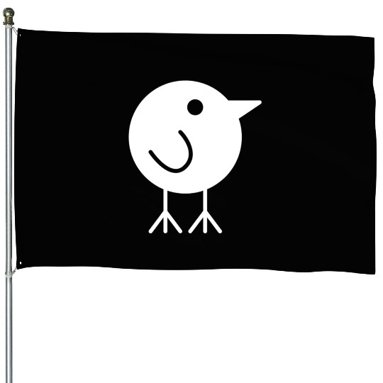 Nature Lover Birdwatching Birding Funny Bird House Flags