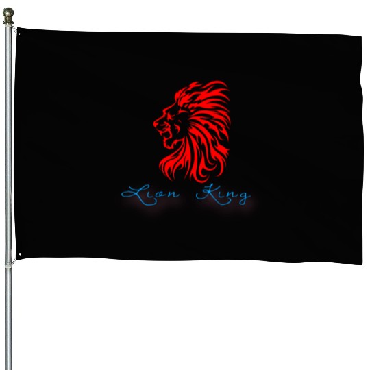 The Lion King design House Flags