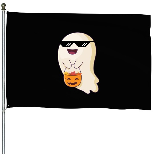 trick or treat thug life House Flags
