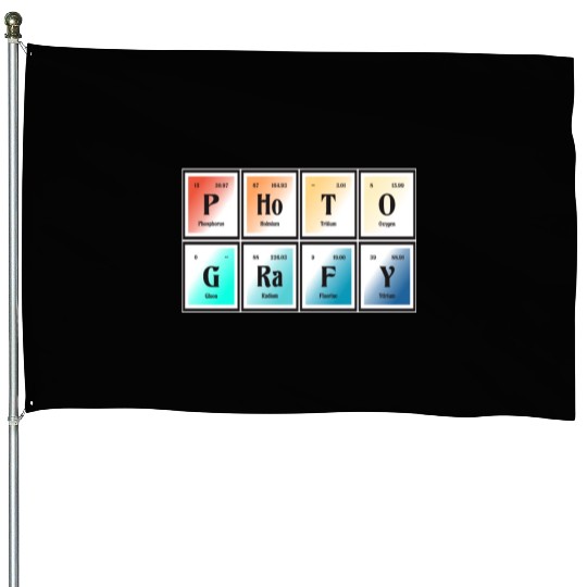 Photography | Periodic Table of Elements House Flags
