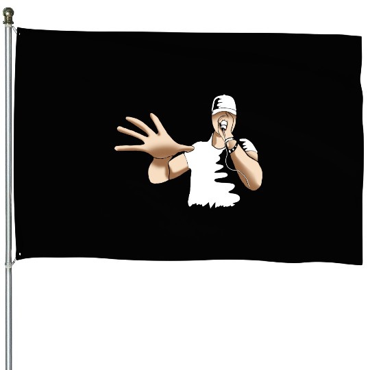 Beatboxing Vocal Percussion Hip Hop Music Mic Beat House Flags