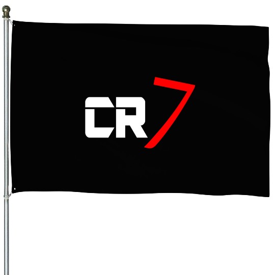 cr7 cristiano white House Flags