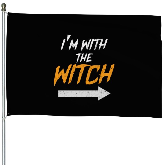 I'm With The Witch House Flags