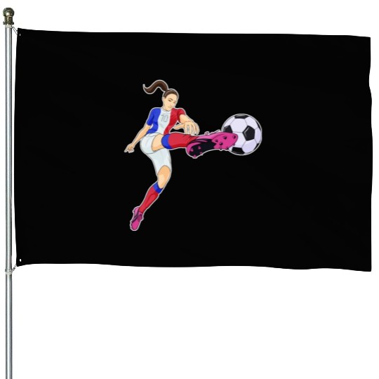 French National Soccer Team I Football France House Flags