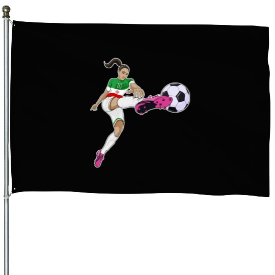 Iranian National Soccer Team I Football Iran House Flags