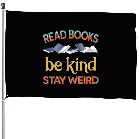 Funny Reading Quotes for Book Lovers House Flags