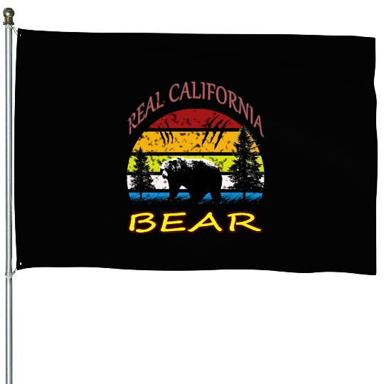 California BEAR House Flags