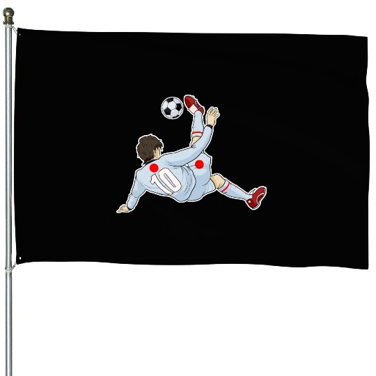 Japanese National Soccer Team I Football Japan House Flags
