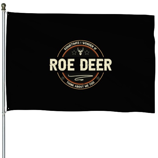 Roe Deer Hunting House Flags