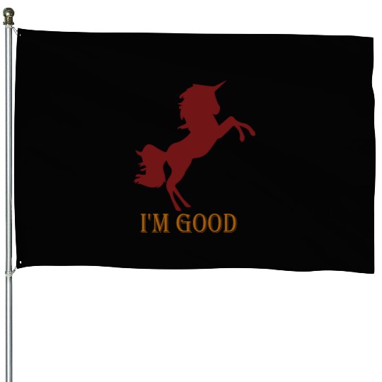 I'm fine House Flags