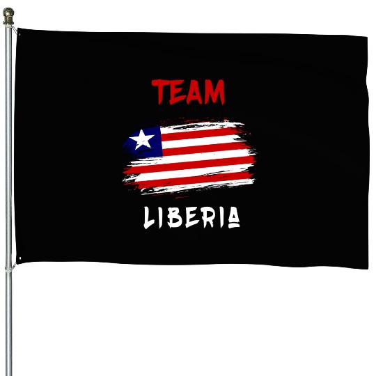 Team Liberia flag design House Flags