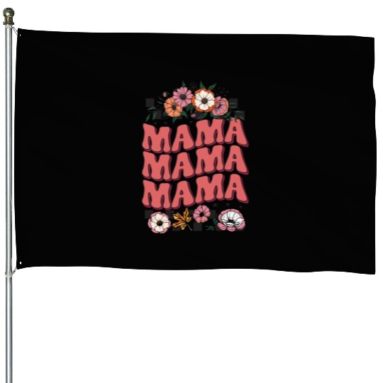 Fall Mama Sublimation House Flags