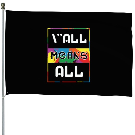 LBGT Flag Gay Pride Human Vintage Rainbow House Flags