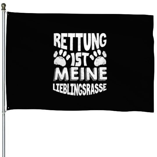 Dog rescue, Dogs, Dog House Flags
