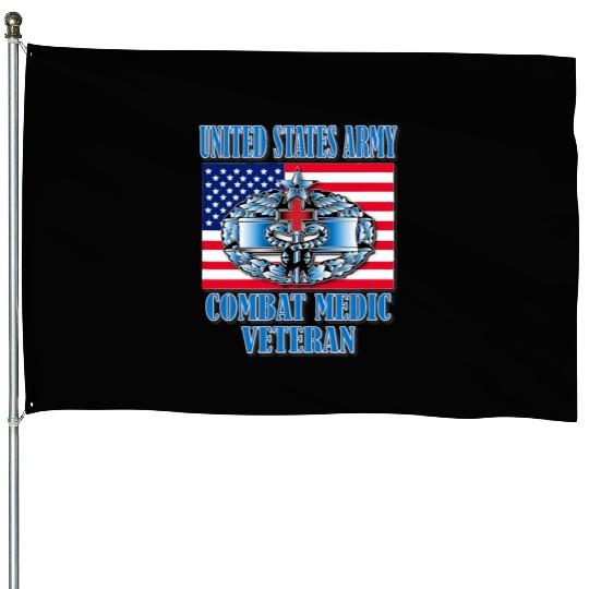 Combat Medic 2nd Award Memorable Us House Flags